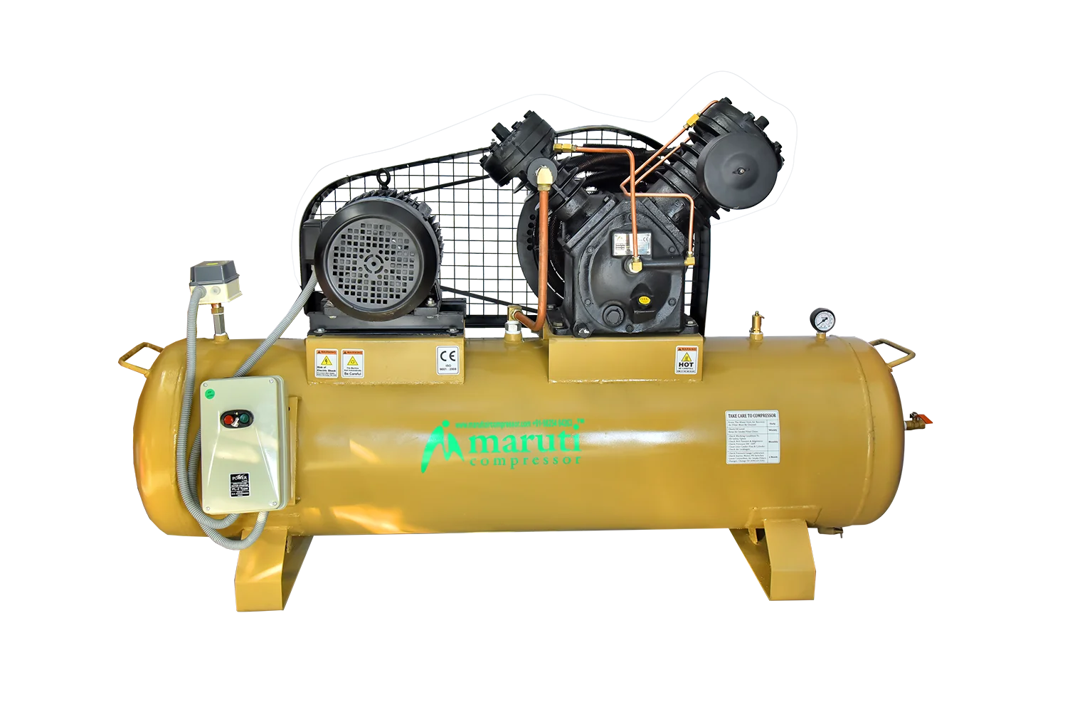 10hp IR Type 30 12600 300ltr Tank Air Compressor
