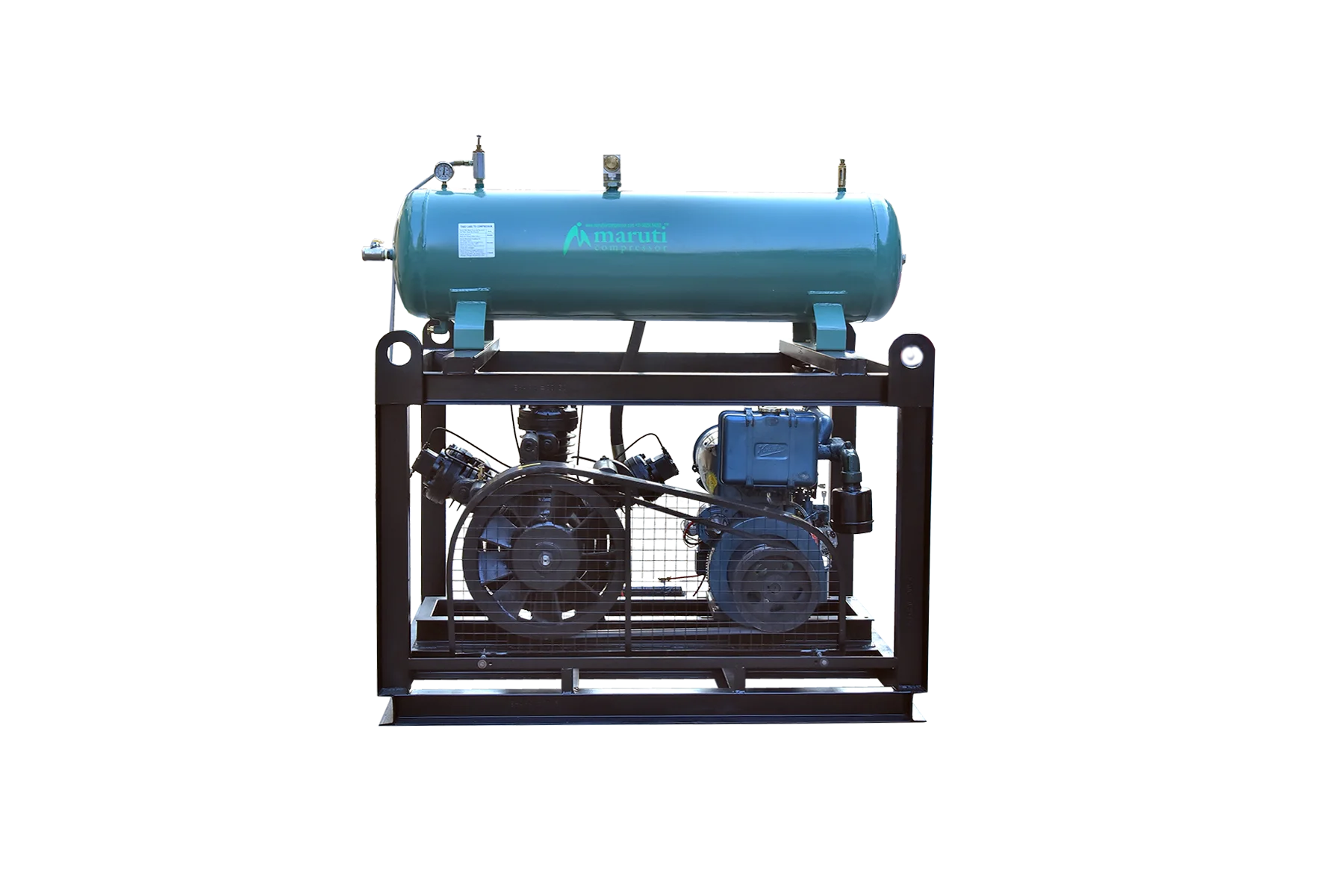 12.5hp Portable Diesel Engine Air Compressor