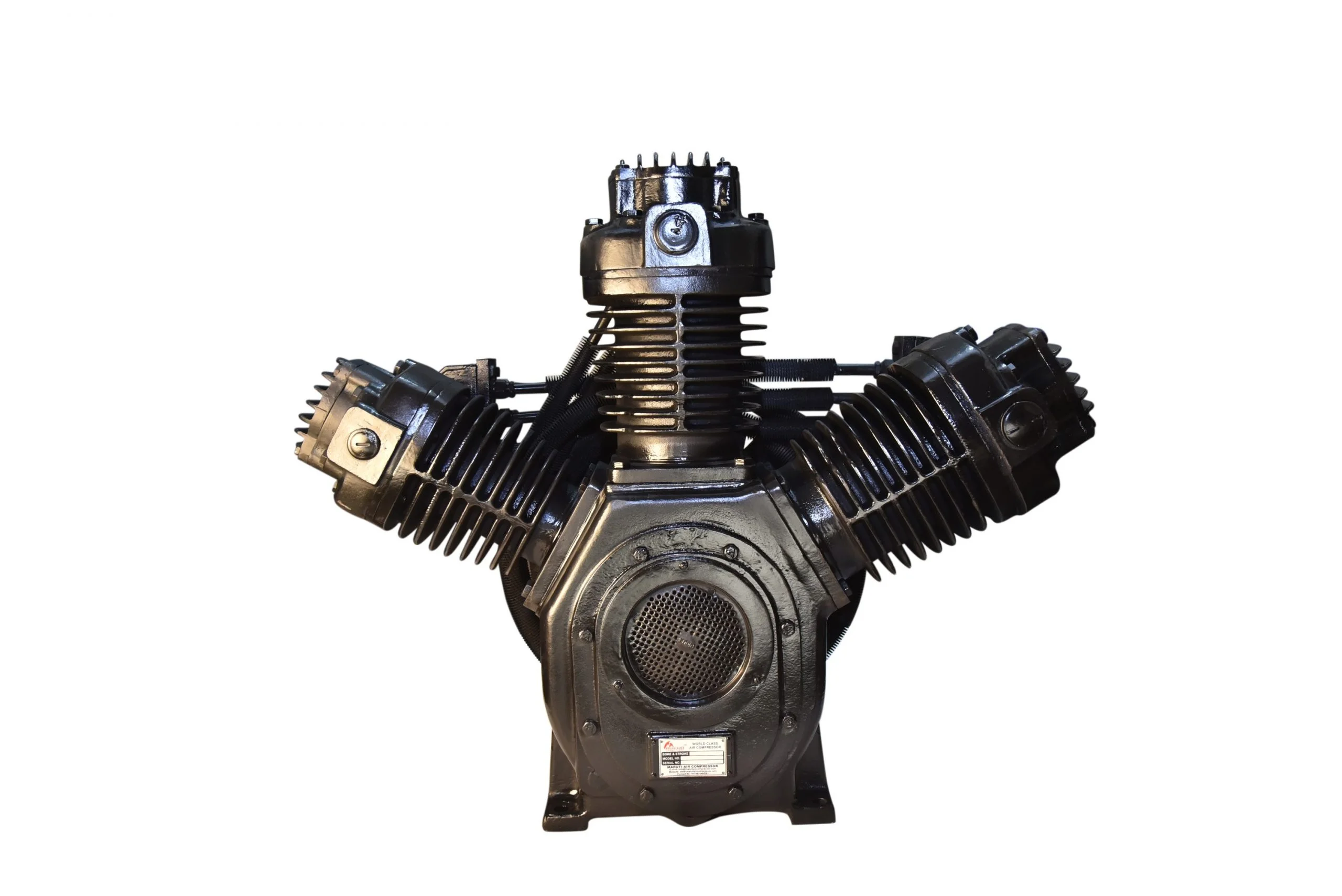 15hp Two Stage Oil Free Bare Compressor Pump