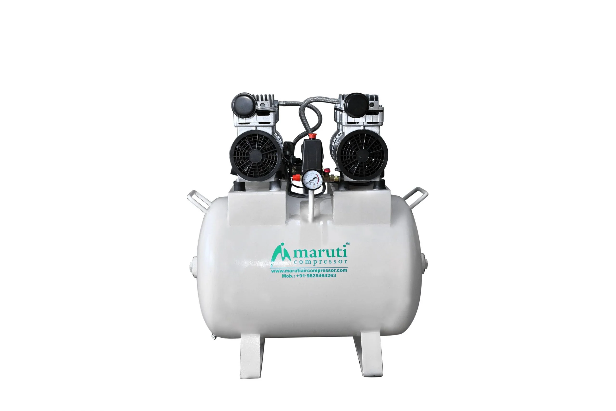 2hp 70ltr Tank 2 Head Dental Air Compressor Manufacturers