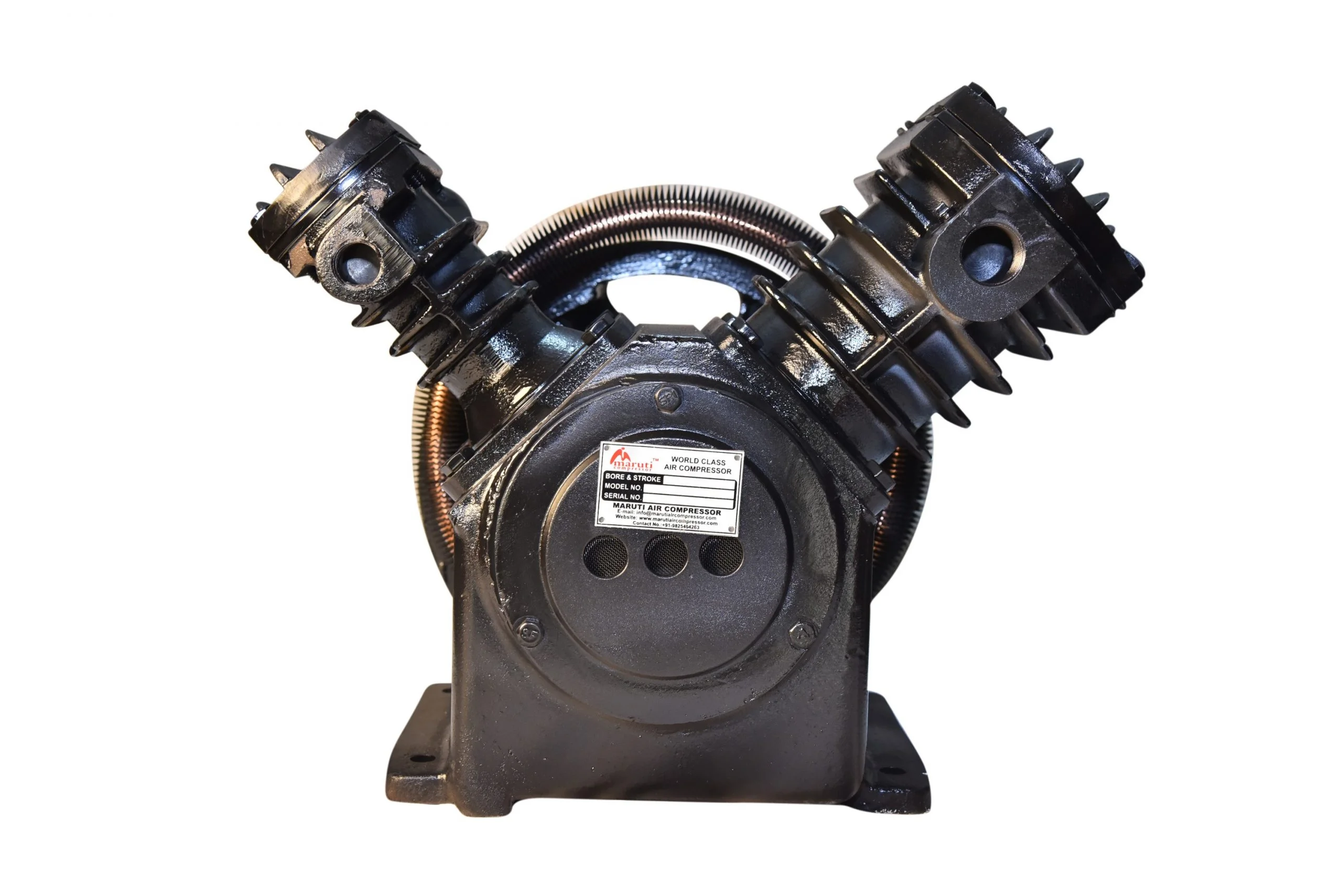 3hp Two Stage Oil Free Bare Compressor Pump