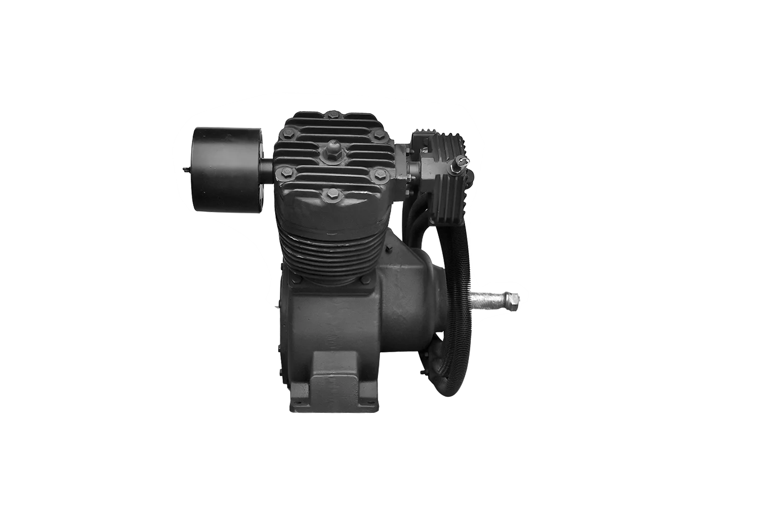 7.5hp Two Stage Oil Free Bare Compressor Pump