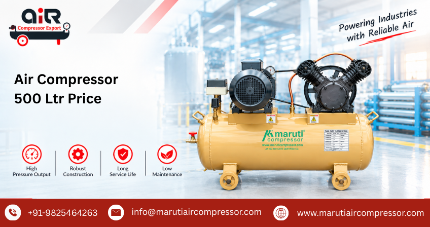 Heavy Duty Air Compressor For Continuous Operation
