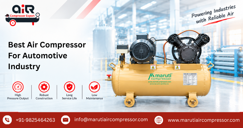 Best Air Compressors for Automotive Industry