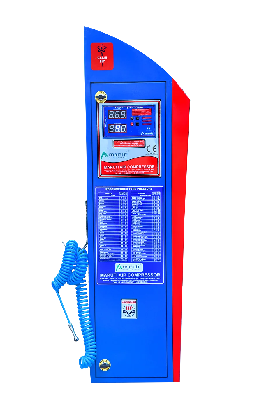 CLUB HP Digital Tyre Inflator Manufacturers
