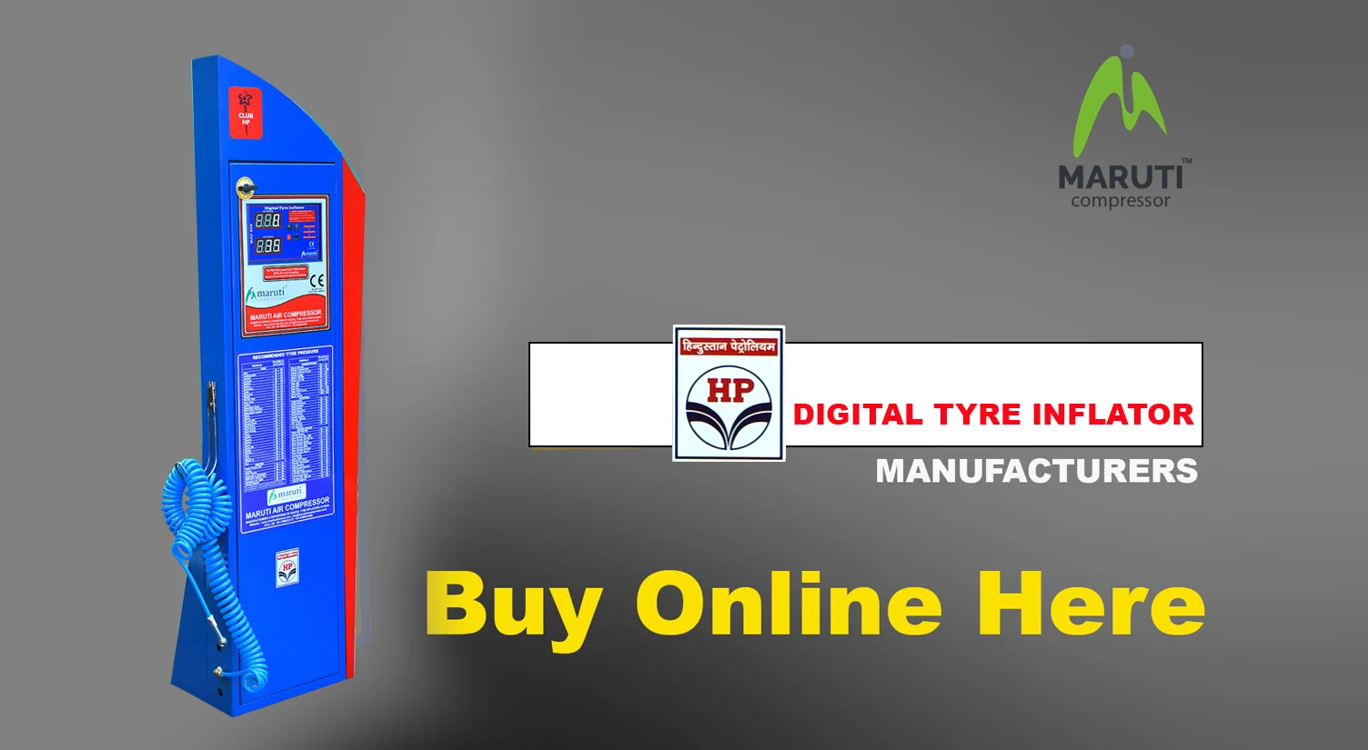 CLUB HP Digital Tyre Inflator Manufacturers