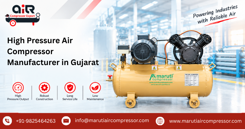 High Pressure Air Compressor Manufacturer In Gujarat