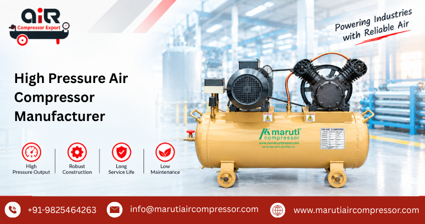 High Pressure Air Compressor Manufacturer