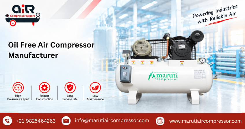 Oil Free Air Compressor Manufacturer