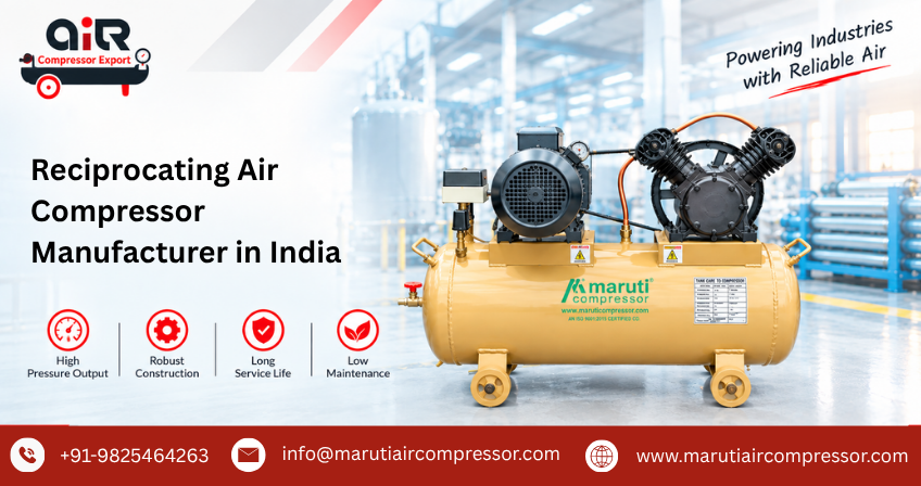 High Pressure Air Compressor Manufacturer In India