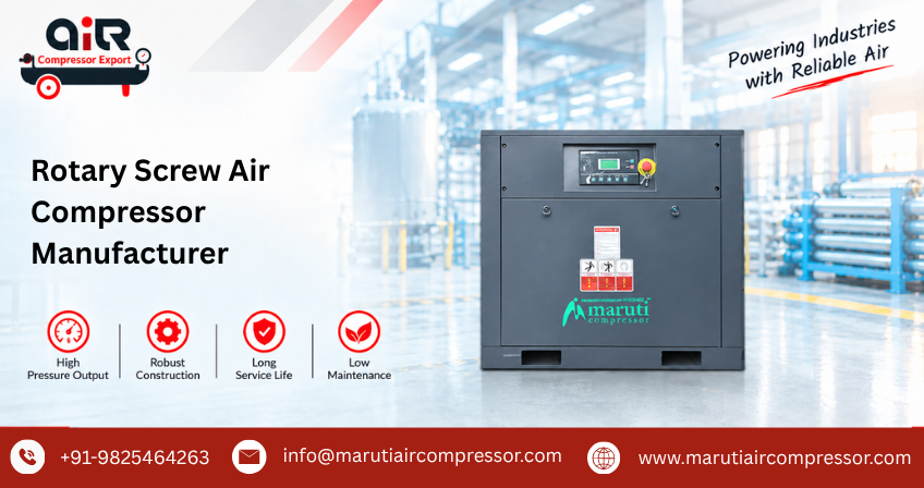 Rotary Screw Air Compressor Manufacturer