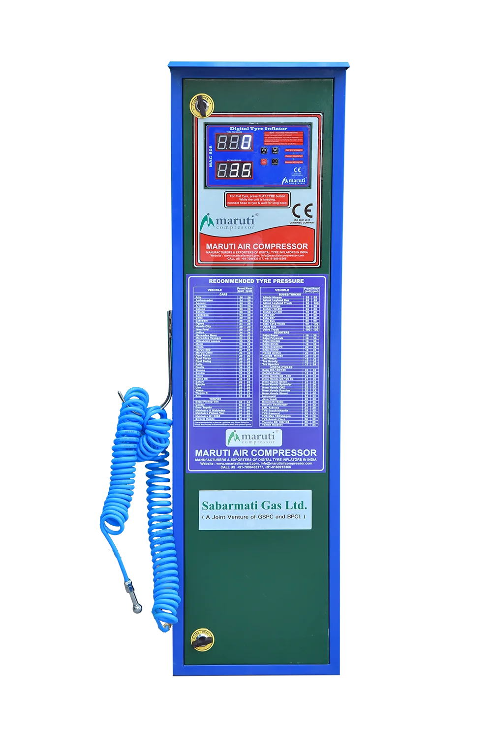 SABARMATI CNG GAS Tyre Inflators For Petrol Pumps