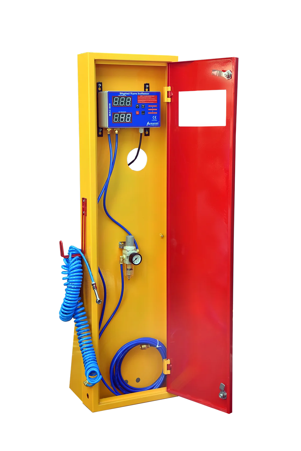 SHELL Tyre Inflator with Air Compressor Combo Pack