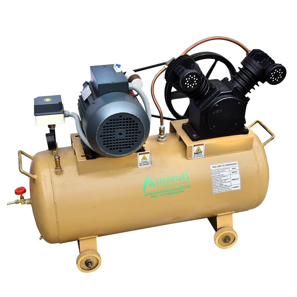 1hp Single Phase 70ltr Double Piston Air Compressor
