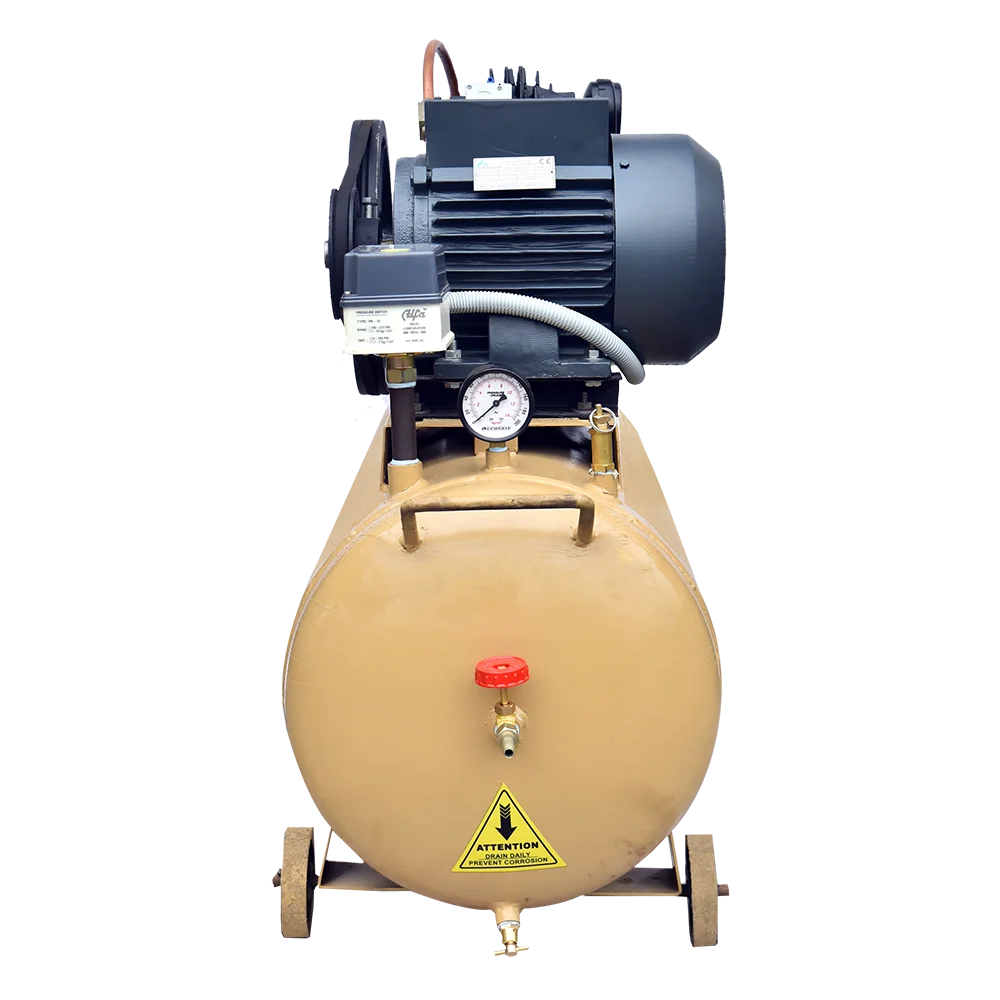 1hp Single Phase 70ltr Double Piston Air Compressor