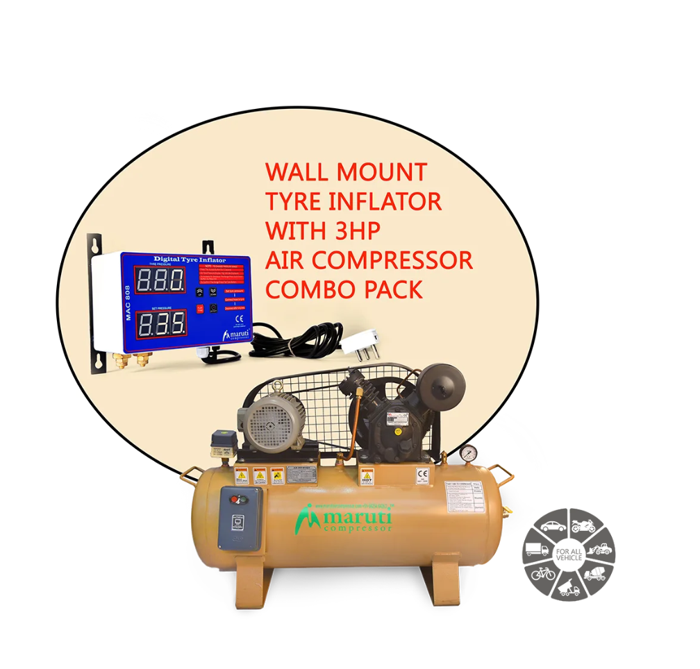 Wall Mounted Digital Tyre Inflator
