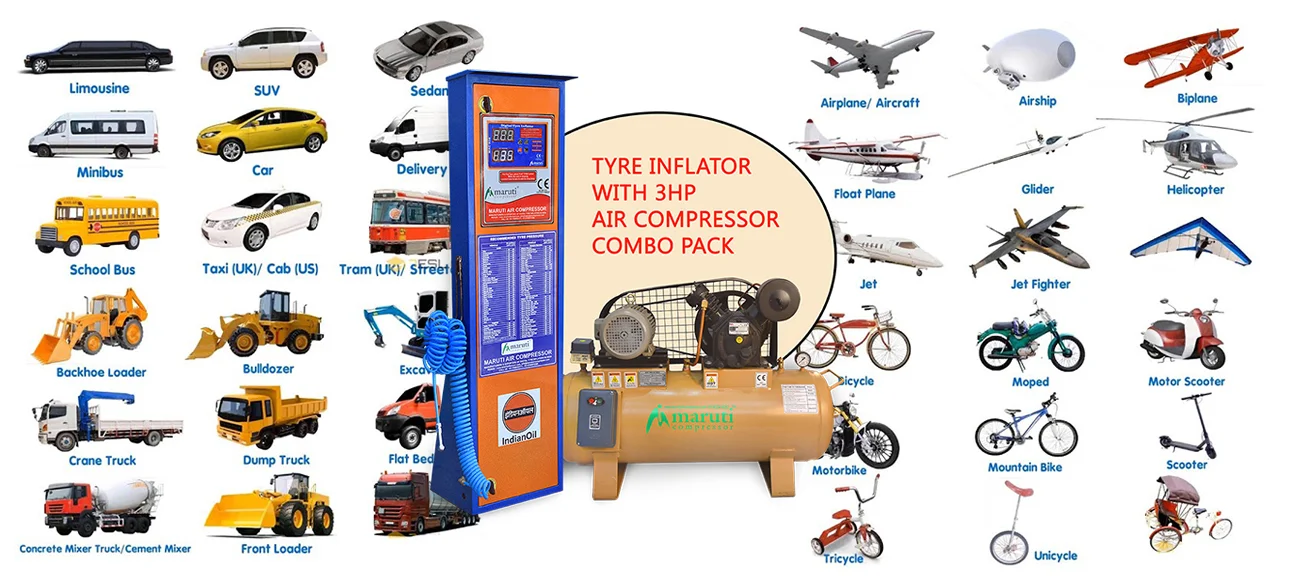 Iocl Indian Oil Digital Tire inflator Air Pressure Gauge