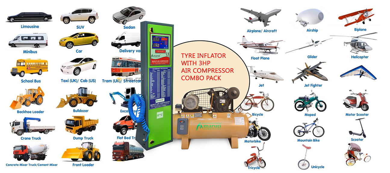 Torrent Oil Digital Tire inflator Air Pressure Gauge